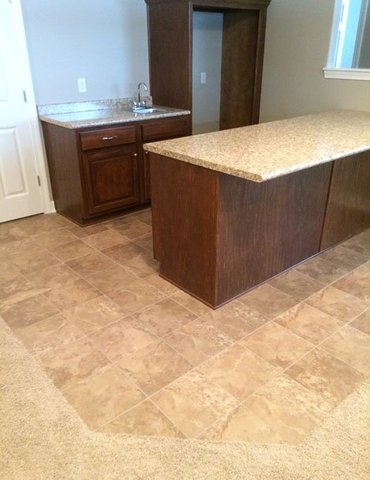 kitchen tile installation - Contract Interiors, IN