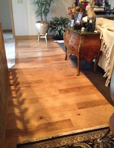 wood flooring installation - Contract Interiors, IN