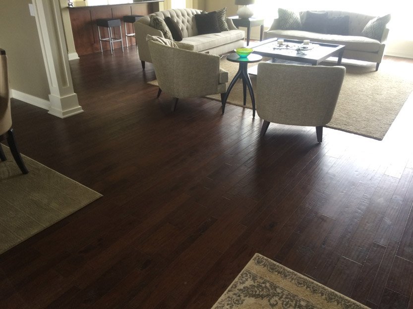 wood flooring installation - Contract Interiors, IN