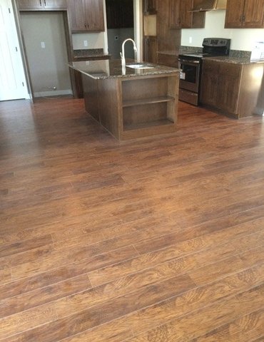 wood flooring installation - Contract Interiors, IN