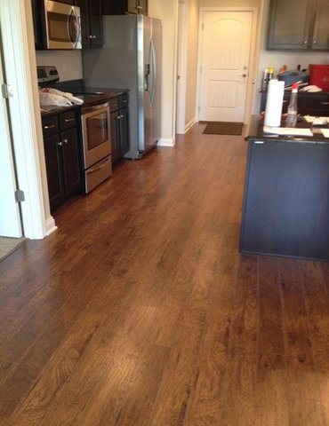 wood flooring installation - Contract Interiors, IN