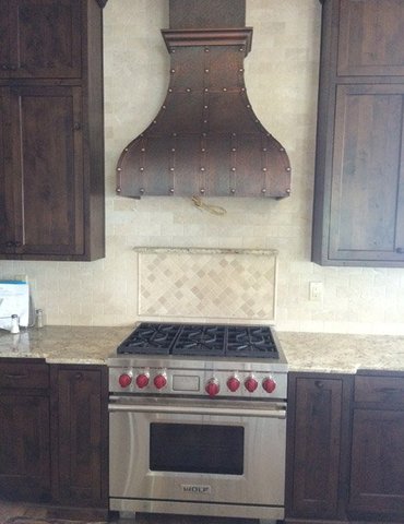 kitchen tile backsplash installation - Contract Interiors, IN